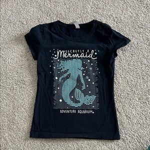 Next Level Apparel Black Mermaid Adventure Tee